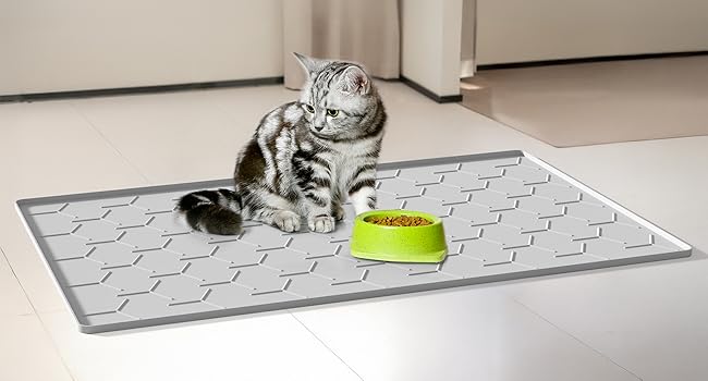 silicone cat litter mat