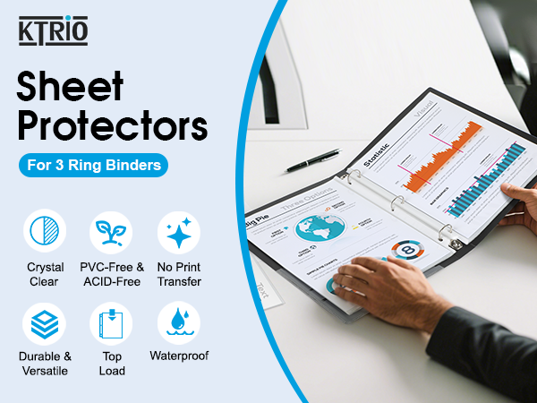 Sheet Protectors 8.5 x 11