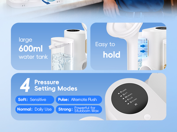4 Pressure Setting Modes
