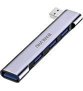 USB Hub for Laptop 4-Port, Portable USB 3.0 Hub USB Splitter, USB Multiport Adapter Expander for ...