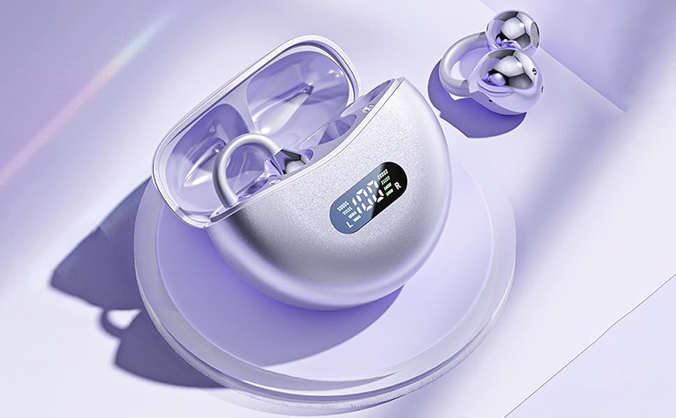 Open Ear Clip Headphones