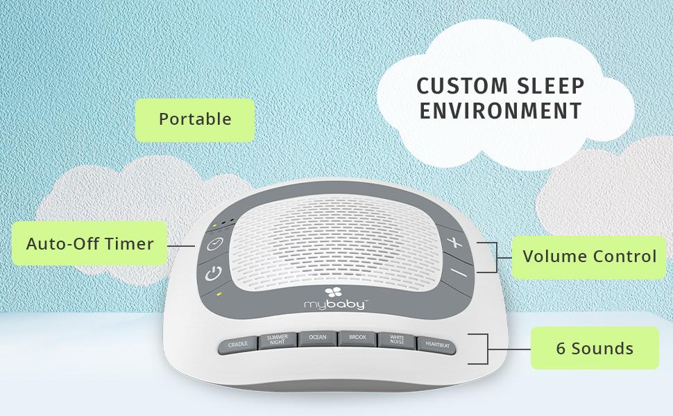 MyBaby sound spa machine portable