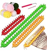 Coopay Knitting Loom Set for Kids Scarf Blanket Shawl