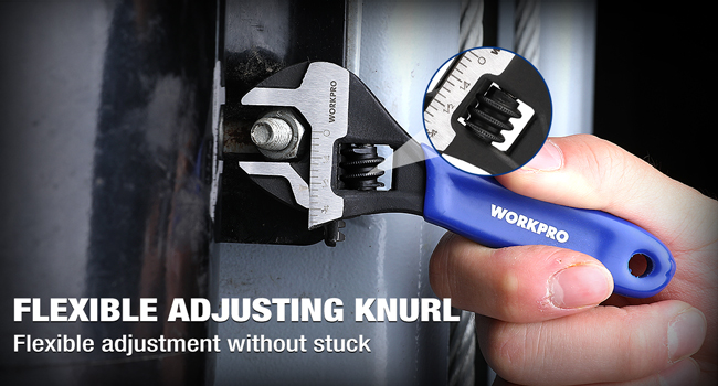 flexible adjusting knurl