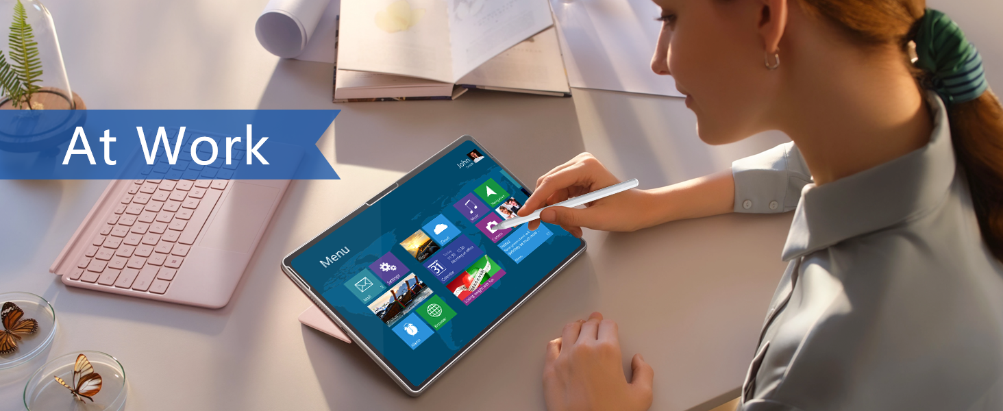Smooth touch screen protector for Surface Laptop Go 3/2/1 12.4 inch for work and writing
