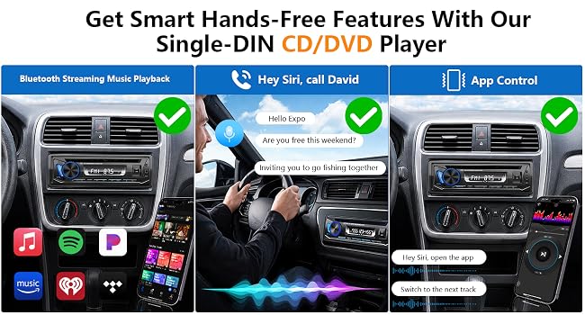 single din cd radio