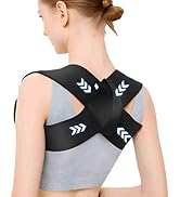 iStabo Back Posture Corrector for Women & Men, Kyphosis Relief, Spine Support Brace, Upper Back &...