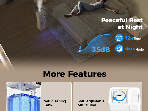 humidifiers for bedroom