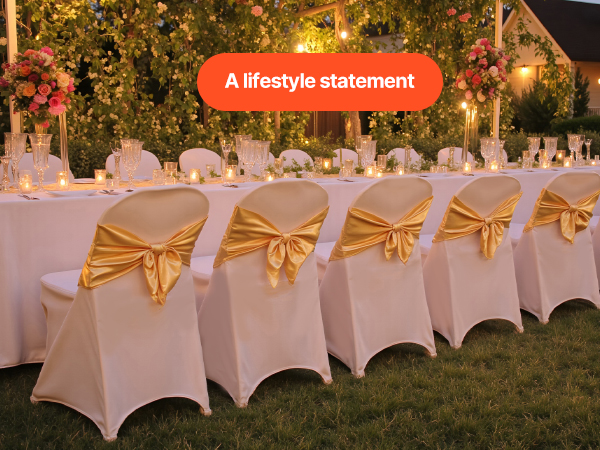 Stretch Spandex Folding Chair Cover