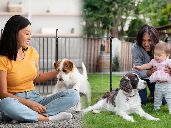 Minipaws dog playpen outdoor