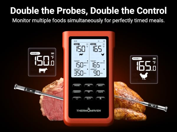 meat thermometer digital wireless meat thermomete food thermometer oven cooking thermometer
