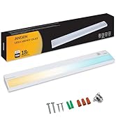 Ansen Hardwired Under Cabinet Lighting, 18inch 15W LED Light for Kitchen/Closet, 998.4lm, CRI>92,...