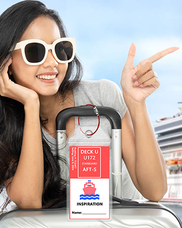 Carnival Luggage Tag Holders