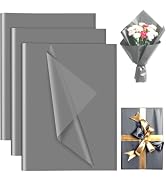 PLULON 120 Sheets Gray Tissue Paper for Gift Bags, Gift Wrapping Paper Tissue Bulk for Crafts Pac...