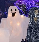 Lighted White Cloth Ghost Stakes
