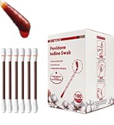 100-Count Disposable Povidone Iodine Swabs-