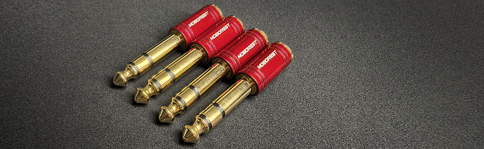 1/4 Male to 1/8 Female Pure Copper Adapter