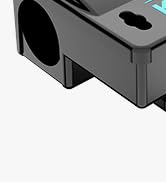 Kat Sense Rat Bait Station Traps, Reusable Humane Rodent Box Against Mice Chipmunks N Squirrels T...