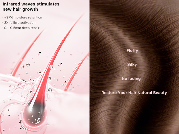 infrared waves hair care