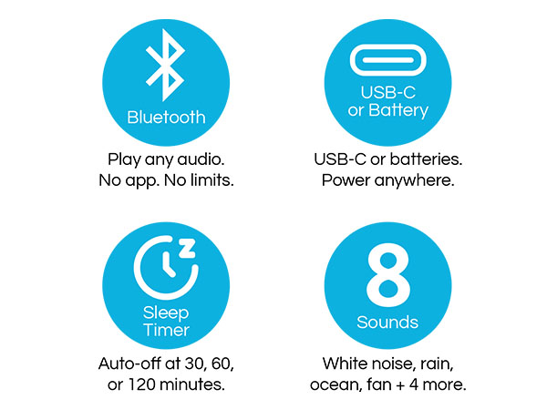 Auto-Off Timer & Bluetooth
