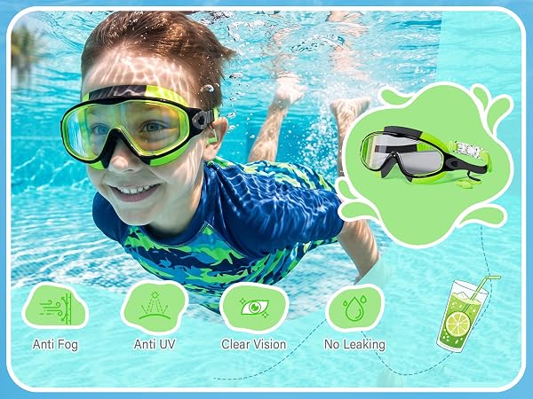 kids swim goggles
