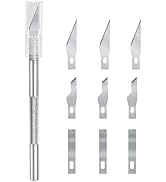 Craft Knife, Premium Craft Hobby Utility Knife Set, Craft knife blades, Craft Knife Hobby Knife, ...