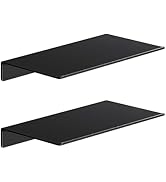 Floating Shelves for Wall Storage, Metal Wall Shelves for Living Room, Bathroom, Kitchen, Display...