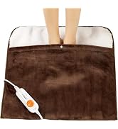 Gintao Electric Heated Foot Warmers for Men and Women,Foot Heating Pad Electric with Fast Heating...