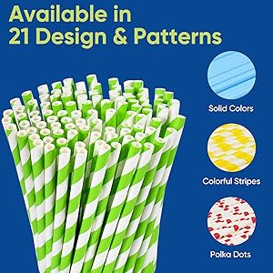 Paper Straws for Drinking
