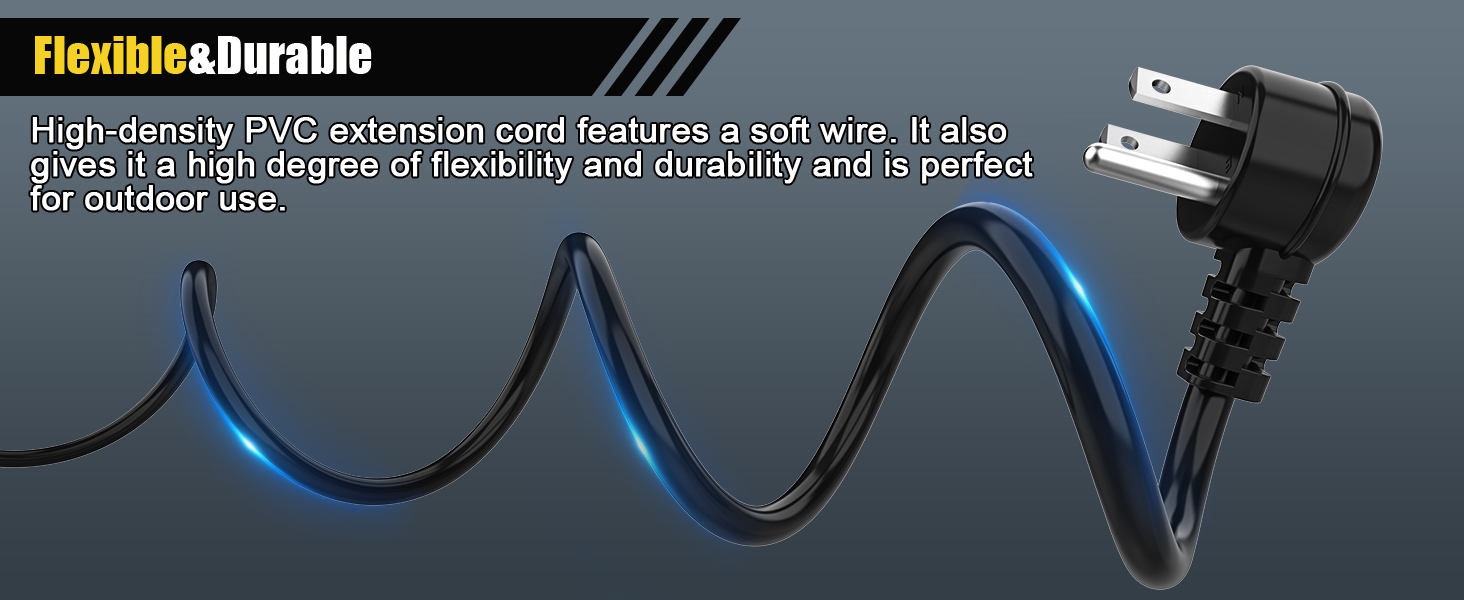 waterproof extension cord for outside
