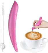 Latte Art Pen, Coffee Carving Pens, Spice Pen for Electrical Coffee Art Cake Coffee Cappuccino De...