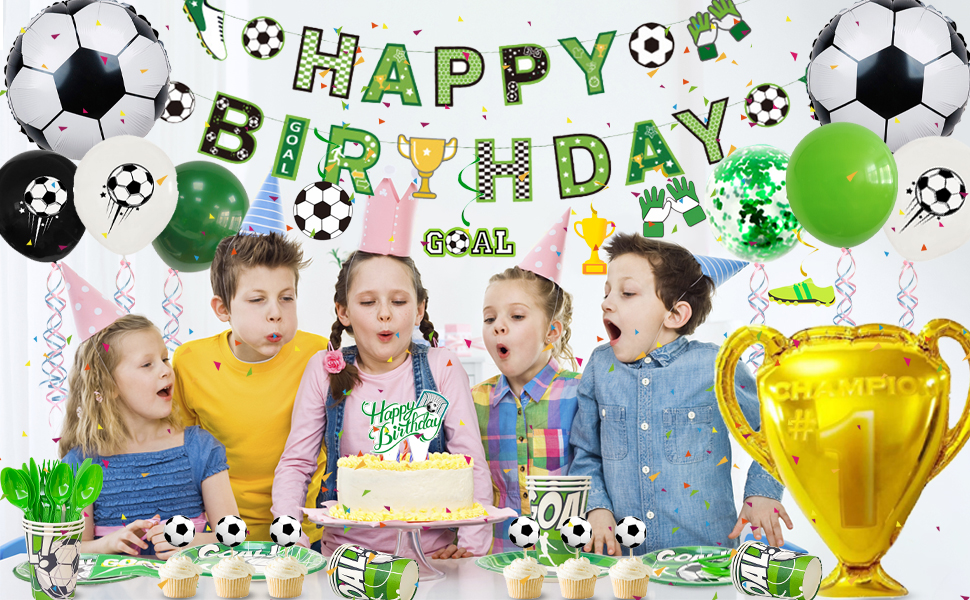 soccer decorations for party