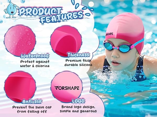 swimming cap kids