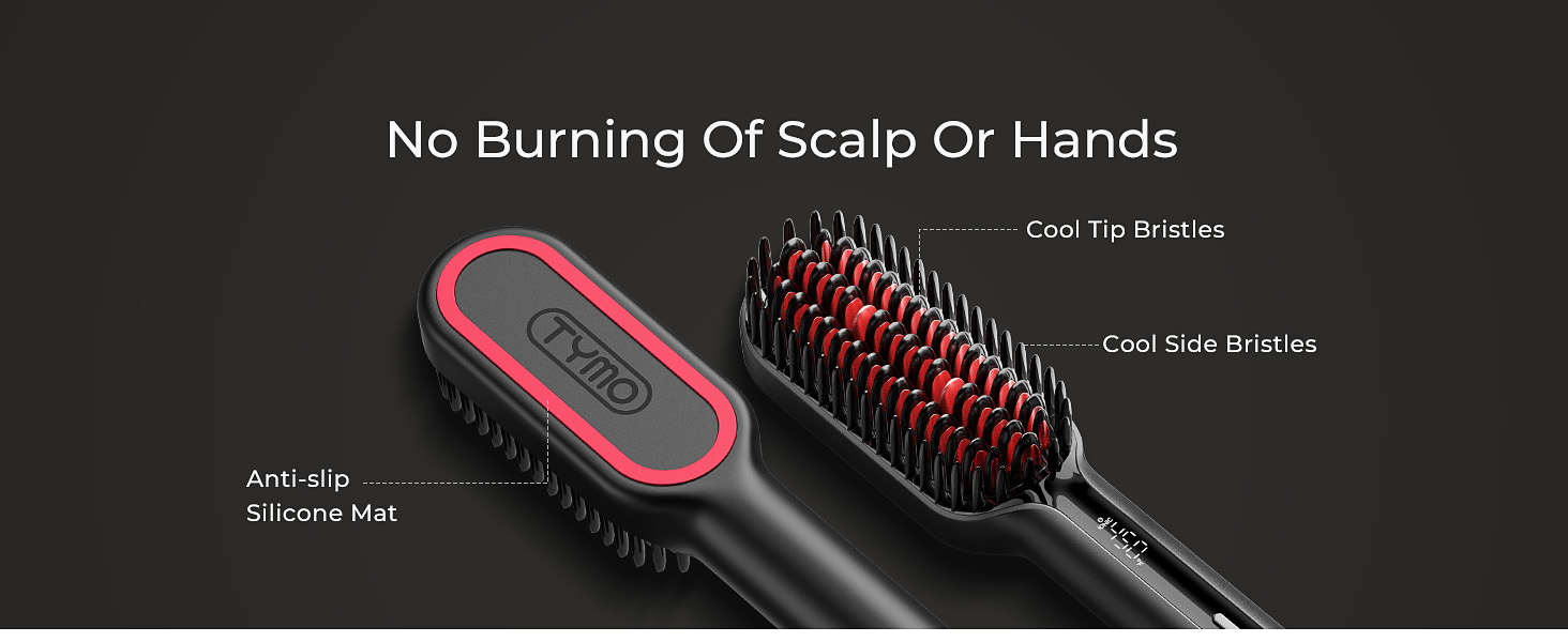 No burning of scalp or hands