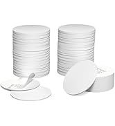 50 Pieces NFC Tags NTAG215 NFC 215 Tags Blank NFC Coins White NFC Stickers Cards with Adhesive Ba...
