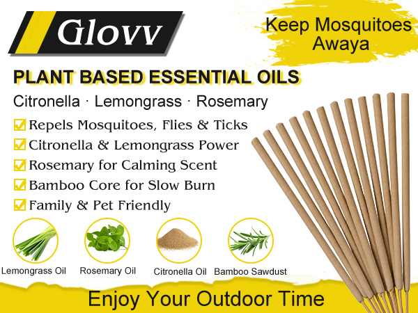 Citronella Candles Repellent Stick