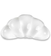 Gel Mouse Wrist Rest, White Croissant Mouse Wrist Support Pad, Clear Bread Silicone Wrist Cushion...