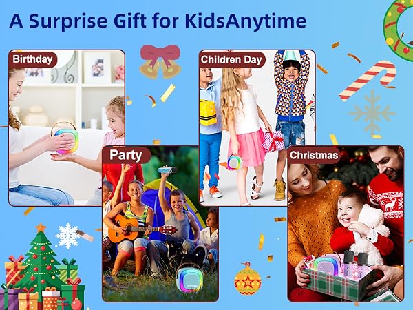 Kids Karaoke Machine for Ages 3-12, Birthday Christmas Holiday Gifts for Boys and Girls