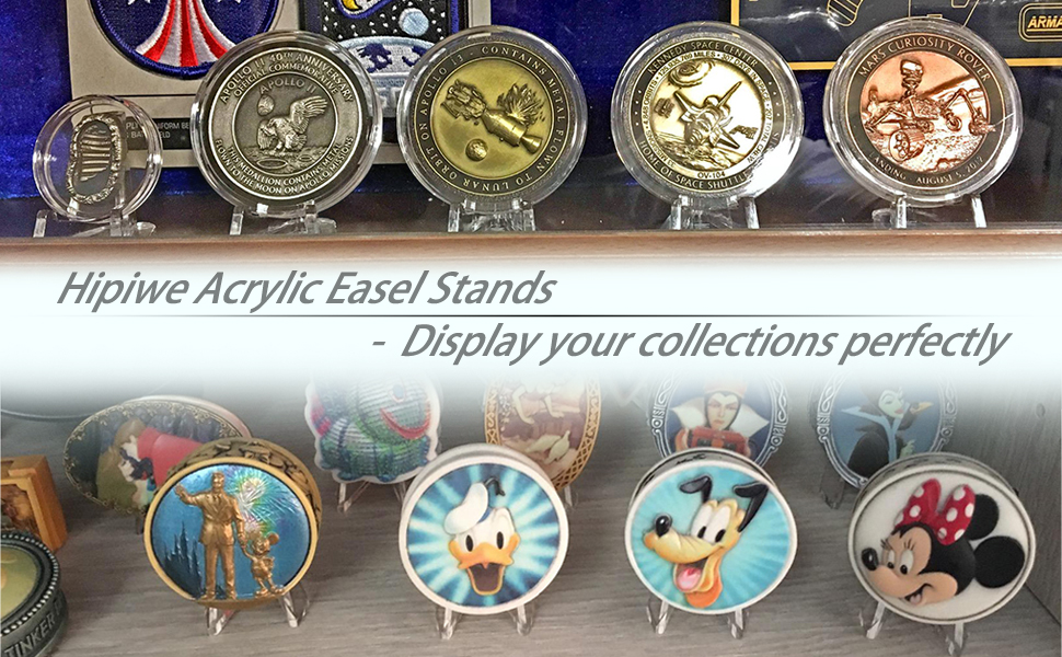 Acrylic Easel Stands for coin