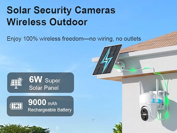 solar camera outdoor wireless