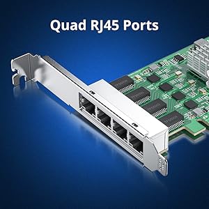 Quad port nic