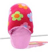 Zhuluck 1Pc Pink Cute Pet Puppy Dog Cat Slipper Shape Plush Chew Play Toy Flip-Flops Squeaky Toys...
