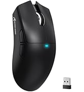 MAMBASNAKE Attack Shark X11SE Lightweight Wireless Gaming Mouse, Tri-Mode 2.4G/USB-C Wired/BT, 22...