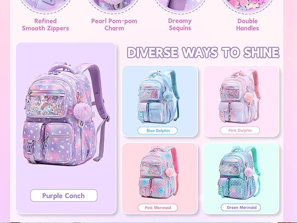 DIVERSE WAYS TO SHINE