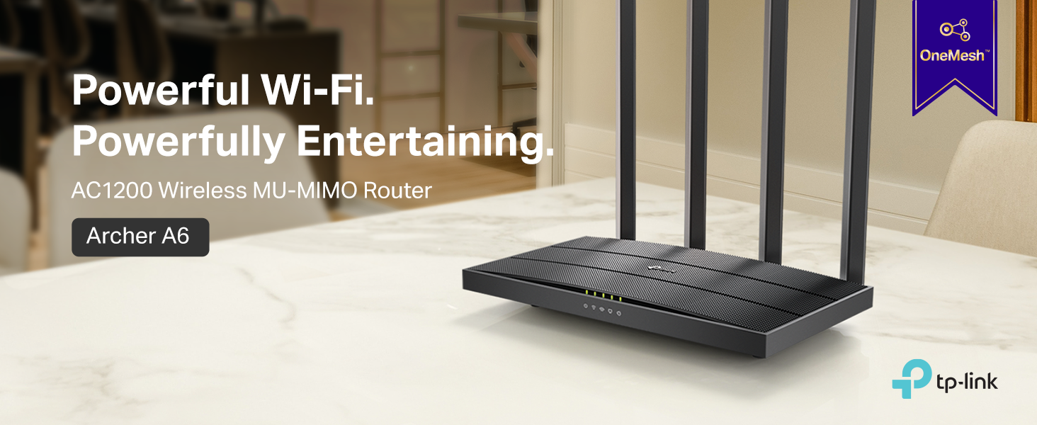 WiFi Network Router, gigabit router, TP-Link AC1200
