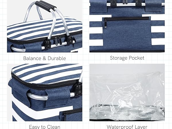 Insulated Picnic Basket