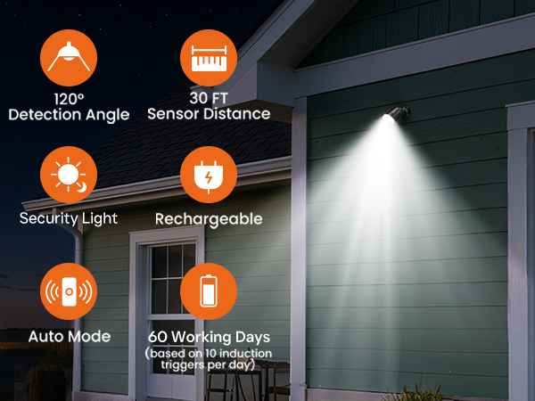 battery motion light