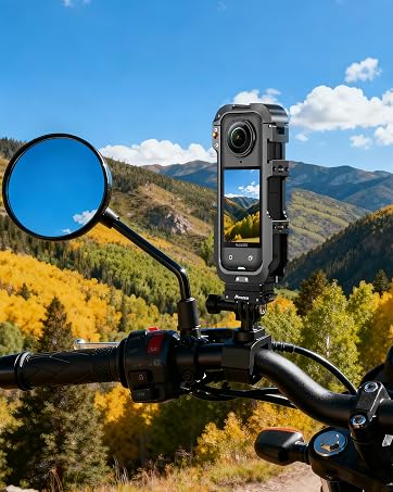 insta360 x5 metal case accessories protective cage frame
