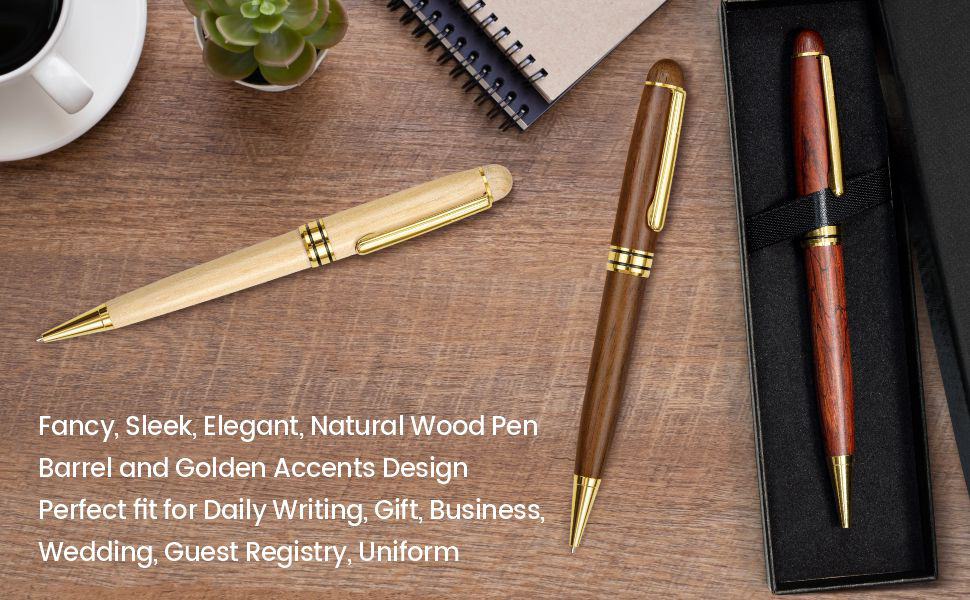Wood Ballpoint Pens with Gift Box