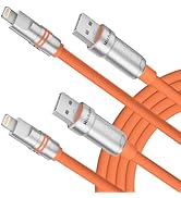 Hichain for iPhone Charger, USB A to Lightning Cable Apple MFi Certified, USB Lightning Phone Cha...